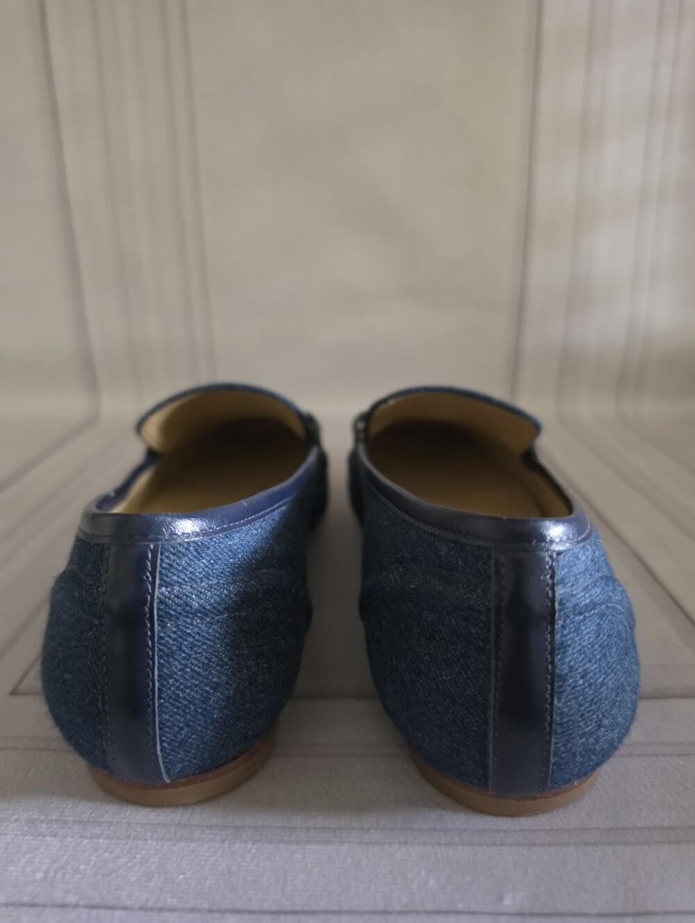 Talbots Denim Bit Slip-On Loafers - Picture 5 of 14